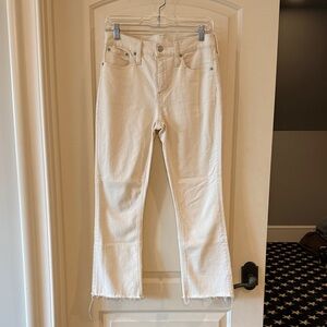 J Crew Cream 9” Demi Boot Crop